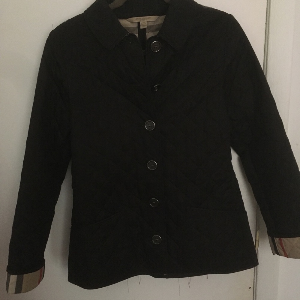 Burberry Brit Black Quilted Coat